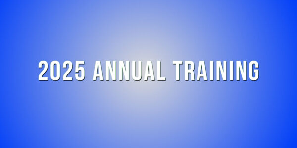 2025 Annual Training